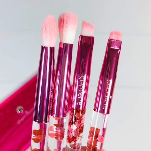 GLAMIERRE Other - Glamierre  Pink Luxe Glitter Eye Brush Collection